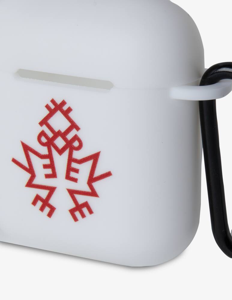 rinascente Rinascente Airpods Case White And Red Firenze