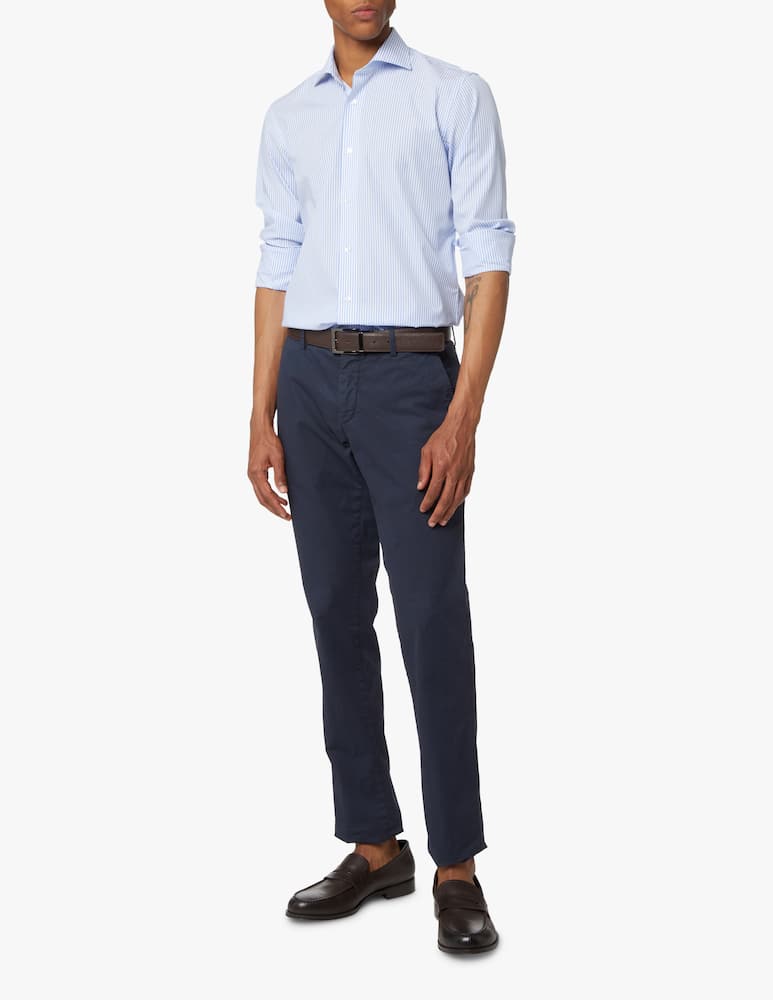 rinascente Sartoria Italiana Camicia bastoncino modern - azzurro