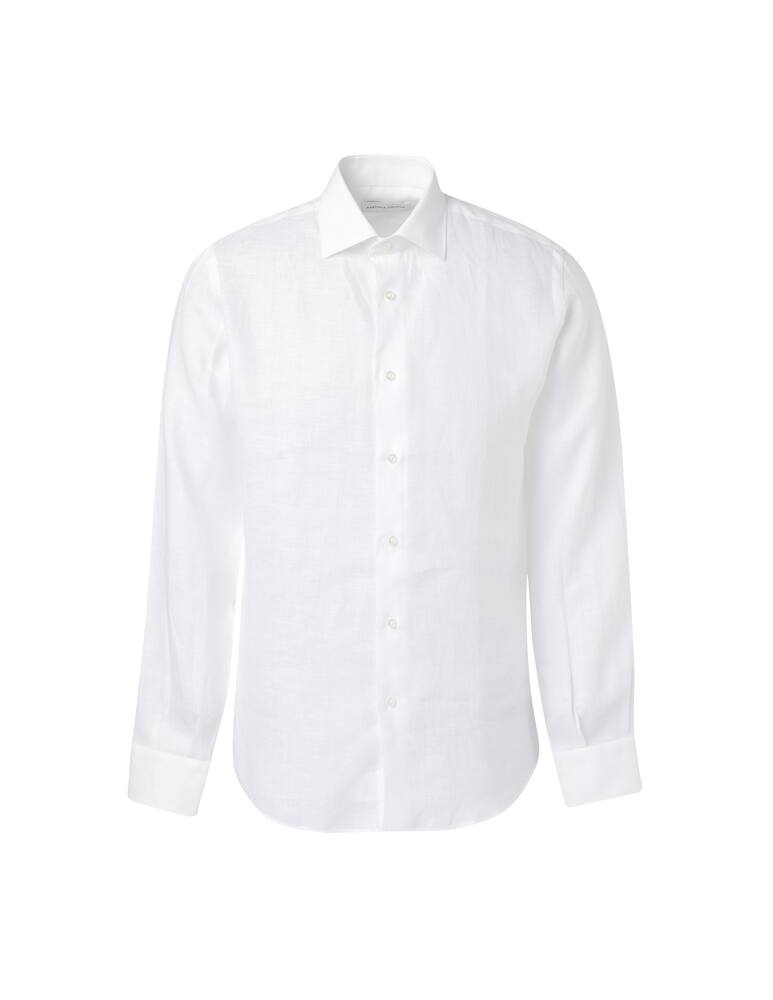 rinascente Sartoria Italiana Camicia lino tu modern - bianco