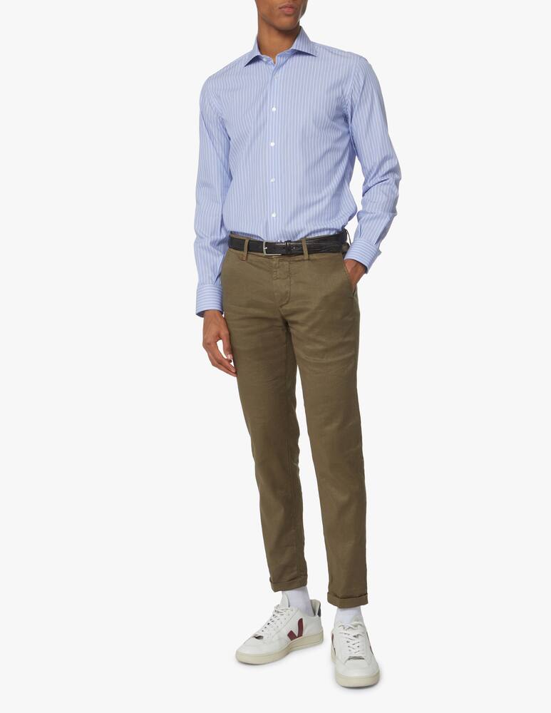 rinascente Sartoria Italiana Camicia rigato modern - blu