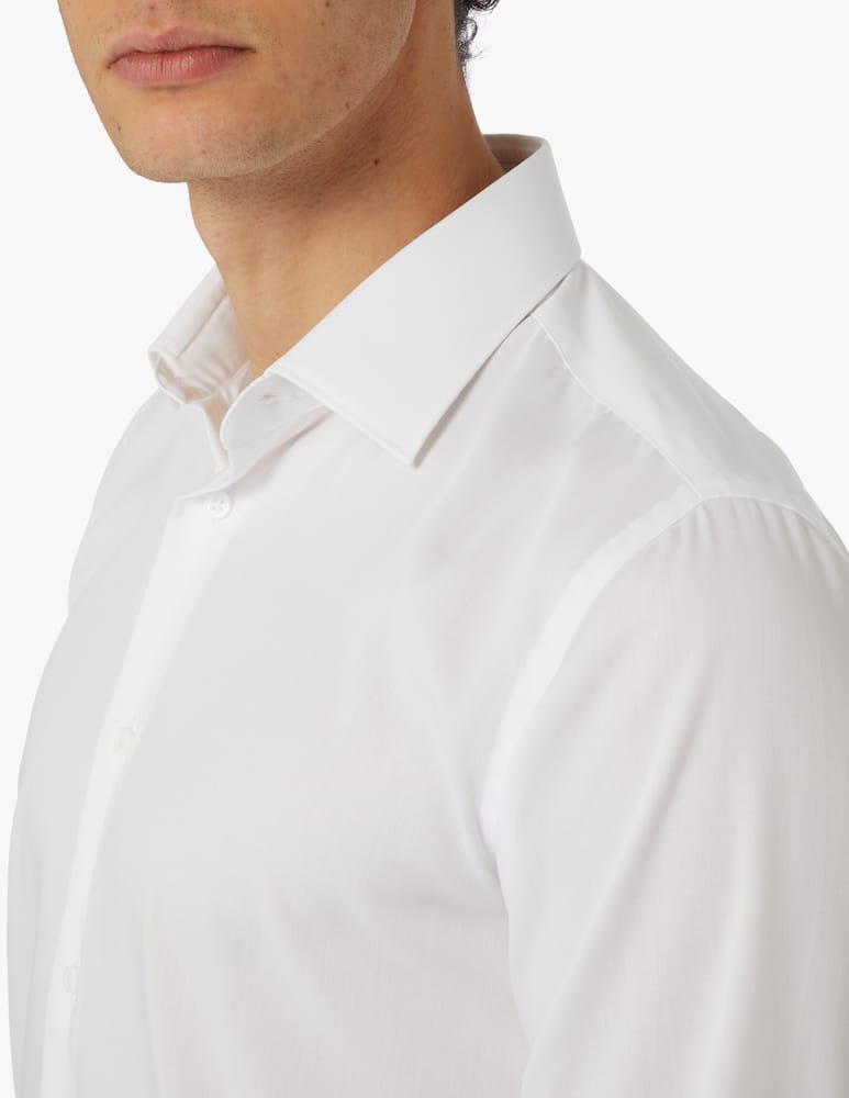 rinascente Delsiena Camicia tu twill modern - bianco