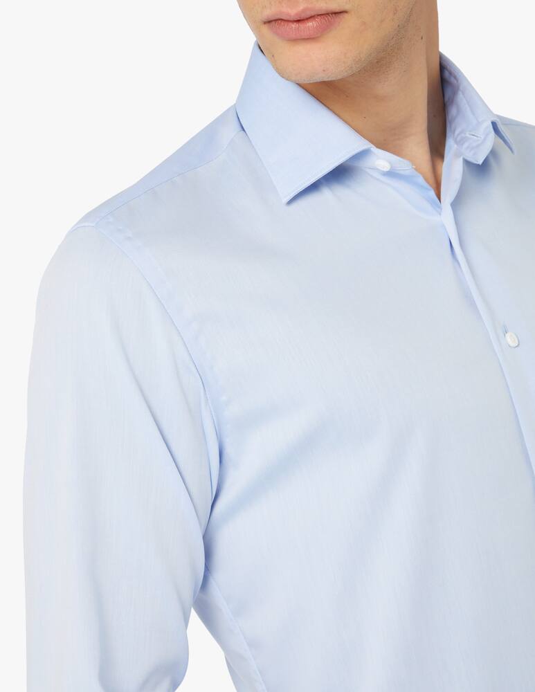 Delsiena Camicia tu twill modern - azzurro - immagine 4 Delsiena Camicia tu twill modern - azzurro - immagine 4