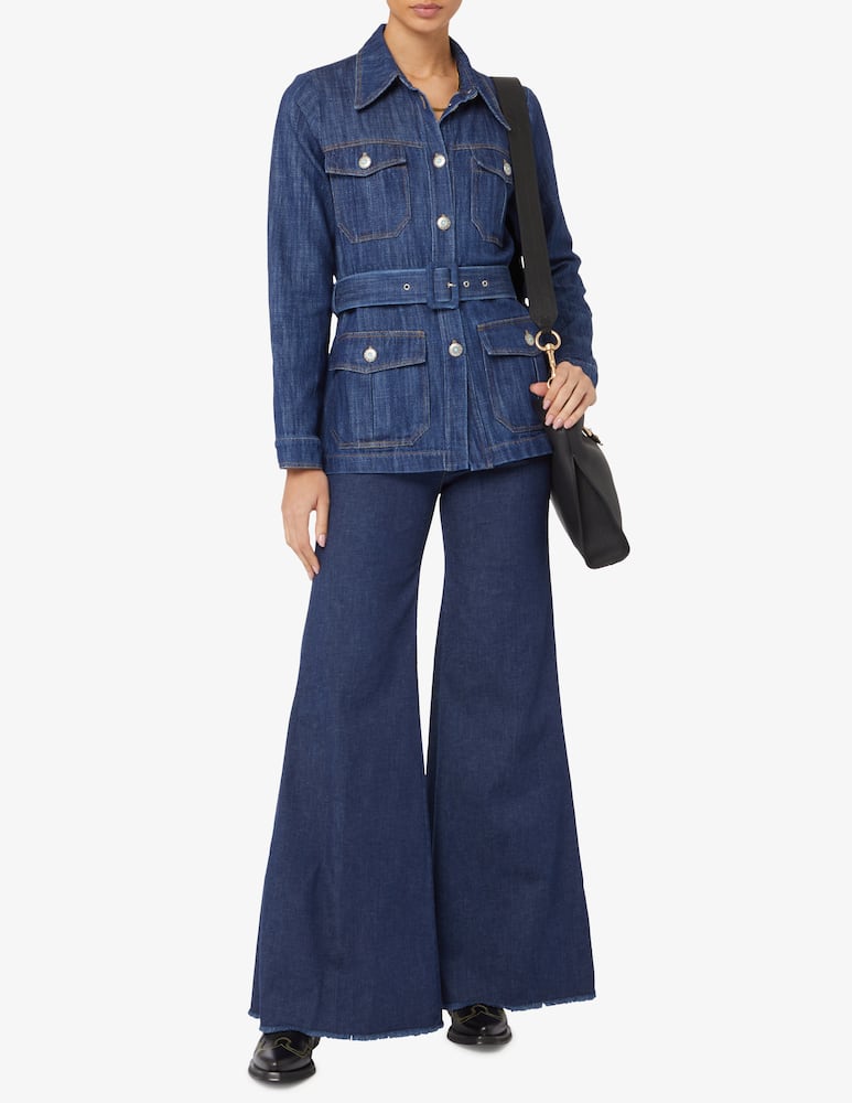 Shaft Giacca salariana in jeans - immagine 2 Shaft Giacca salariana in jeans - immagine 2