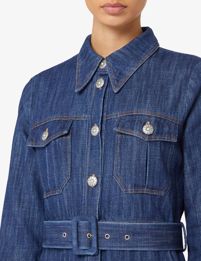 Shaft Giacca salariana in jeans - immagine 4 Shaft Giacca salariana in jeans - immagine 4