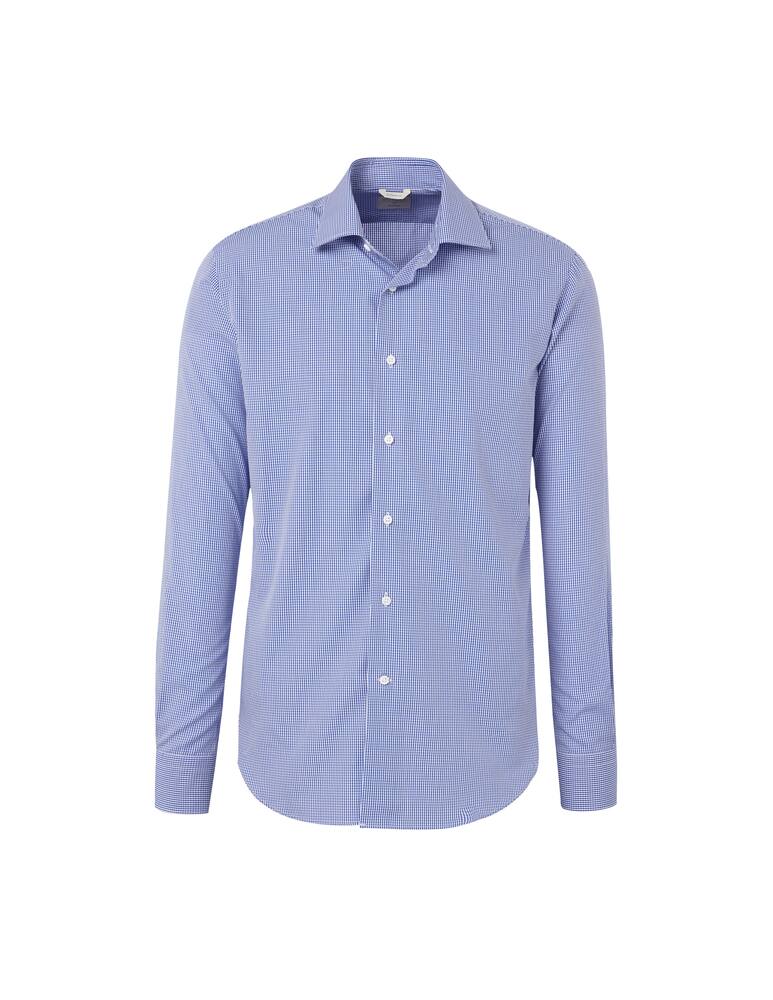 rinascente Delsiena Check modern shirt - blue