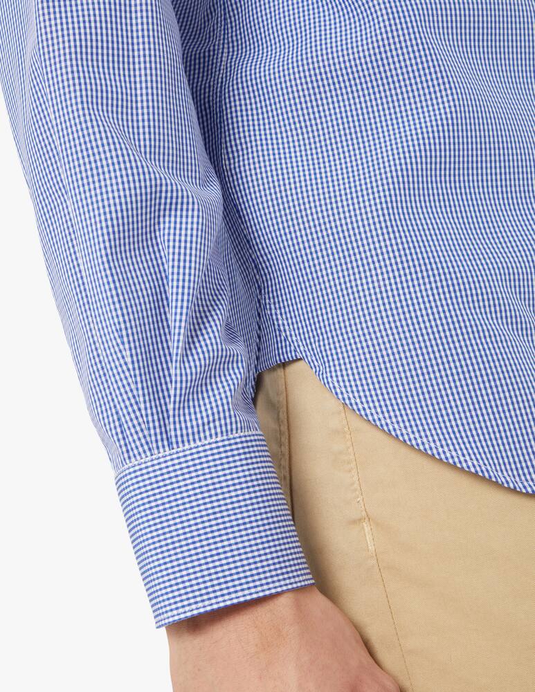 rinascente Delsiena Check modern shirt - blue