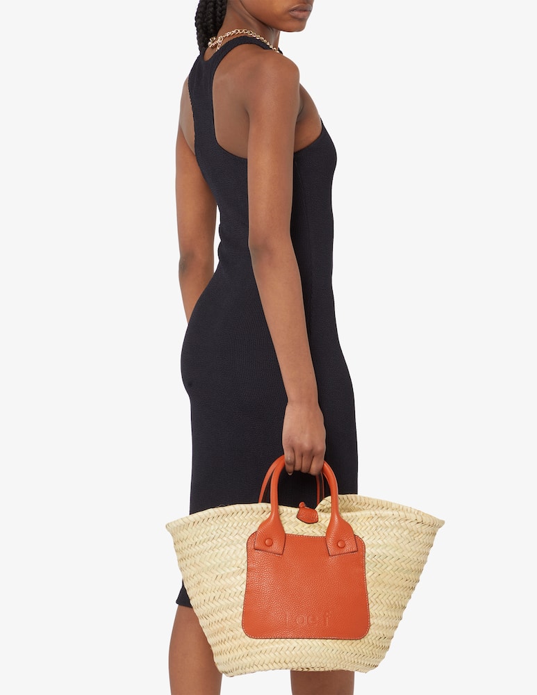 rinascente Ioef Borsa in paglia Capri