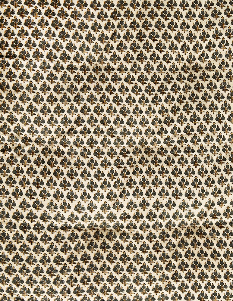 rinascente Madam Stoltz Materasso In Cotone Stampato A Doppia Faccia