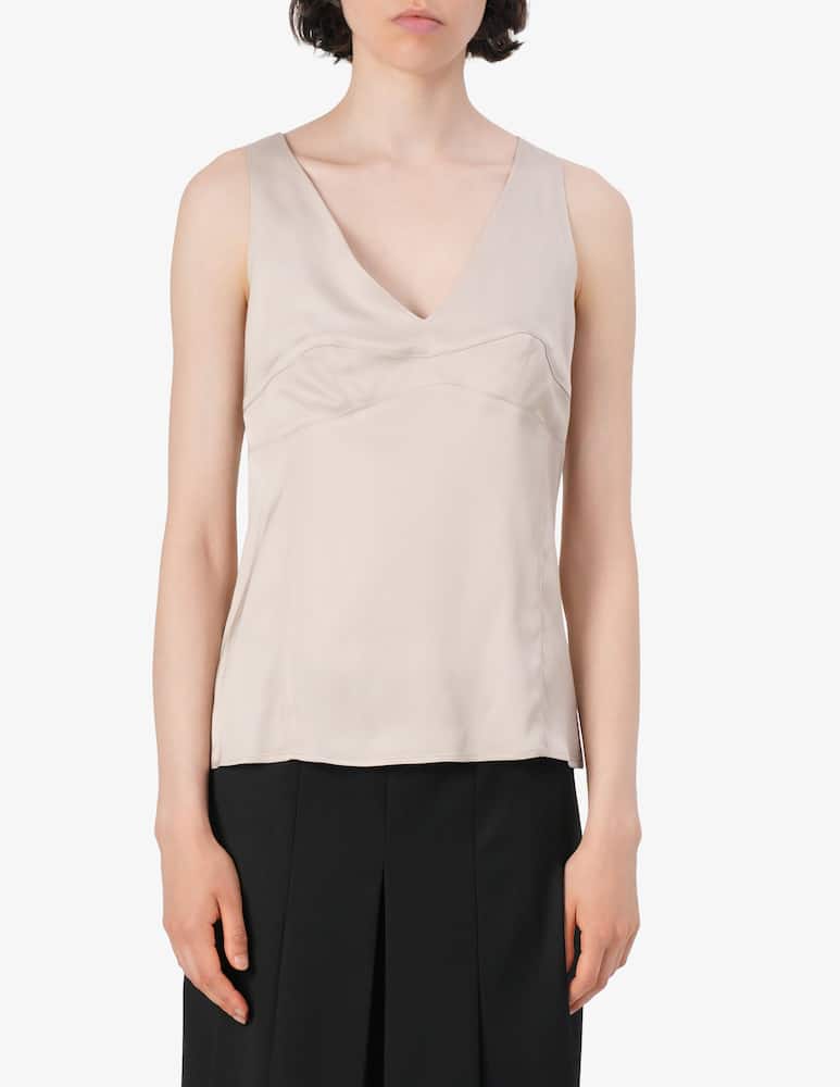 24.7 Studio Silk blend sleeveless top - picture 1 24.7 Studio Silk blend sleeveless top - picture 1