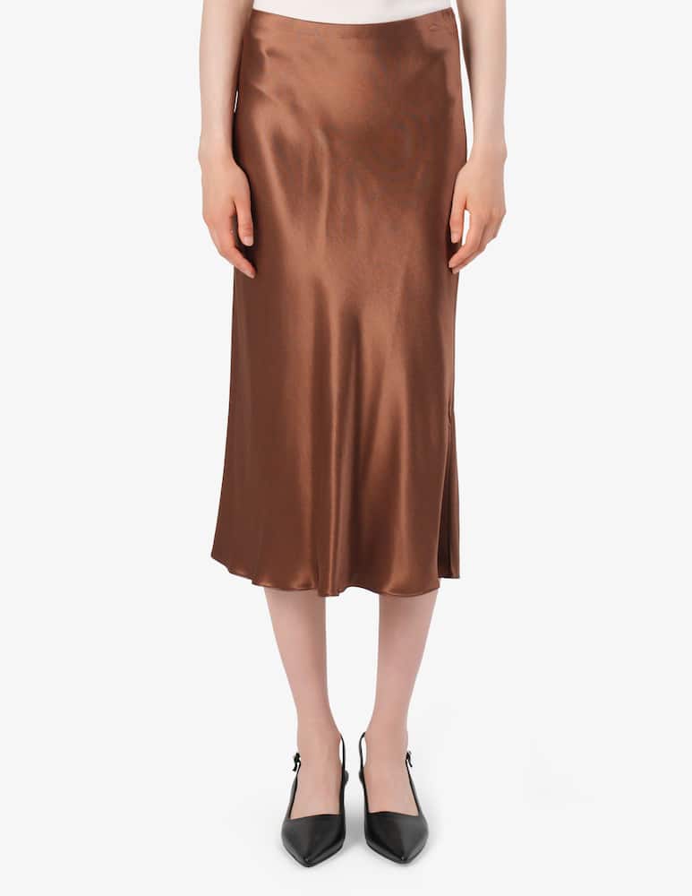 rinascente 24.7 Studio Satin midi skirt