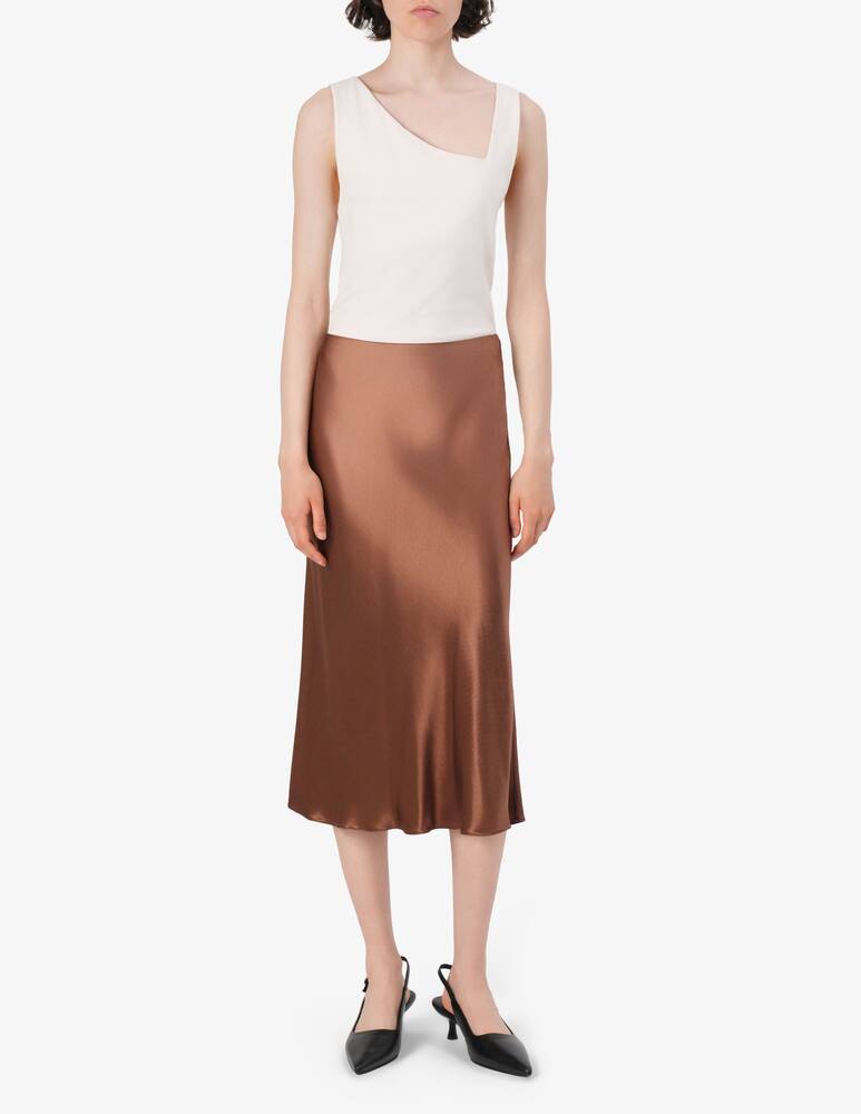 rinascente 24.7 Studio Satin midi skirt