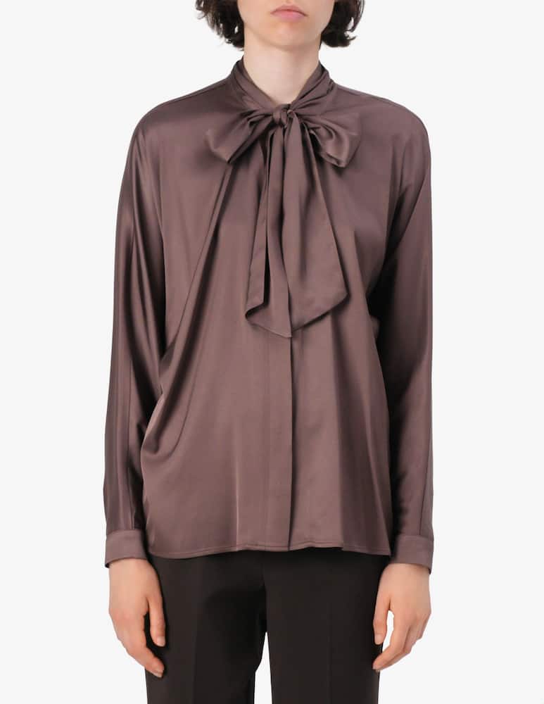 24.7 Studio Blusa con sciarpa - immagine 1 24.7 Studio Blusa con sciarpa - immagine 1