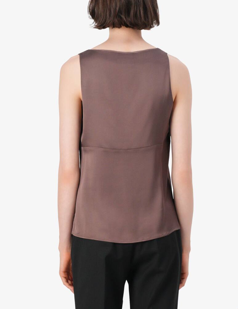 rinascente 24.7 Studio Top in raso