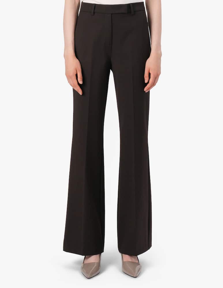 rinascente 24.7 Studio Pantaloni a zampa in misto lana