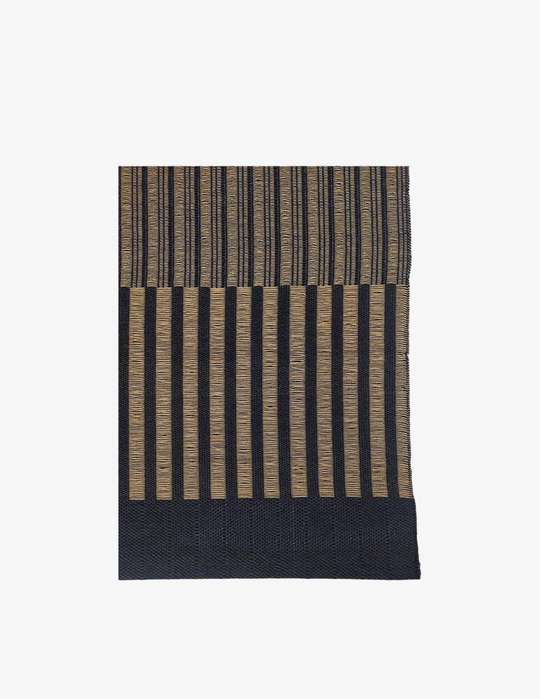 rinascente Karpeta Listras Beige/Black Tappeto - Nero