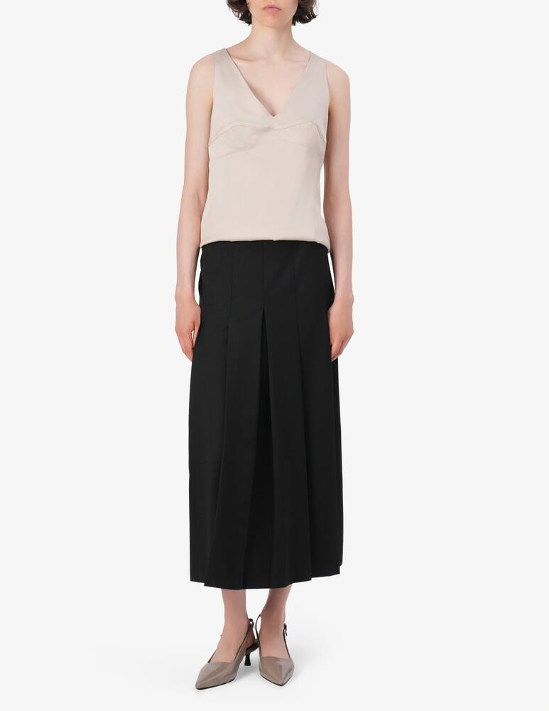 rinascente 24.7 Studio Pleated midi skirt
