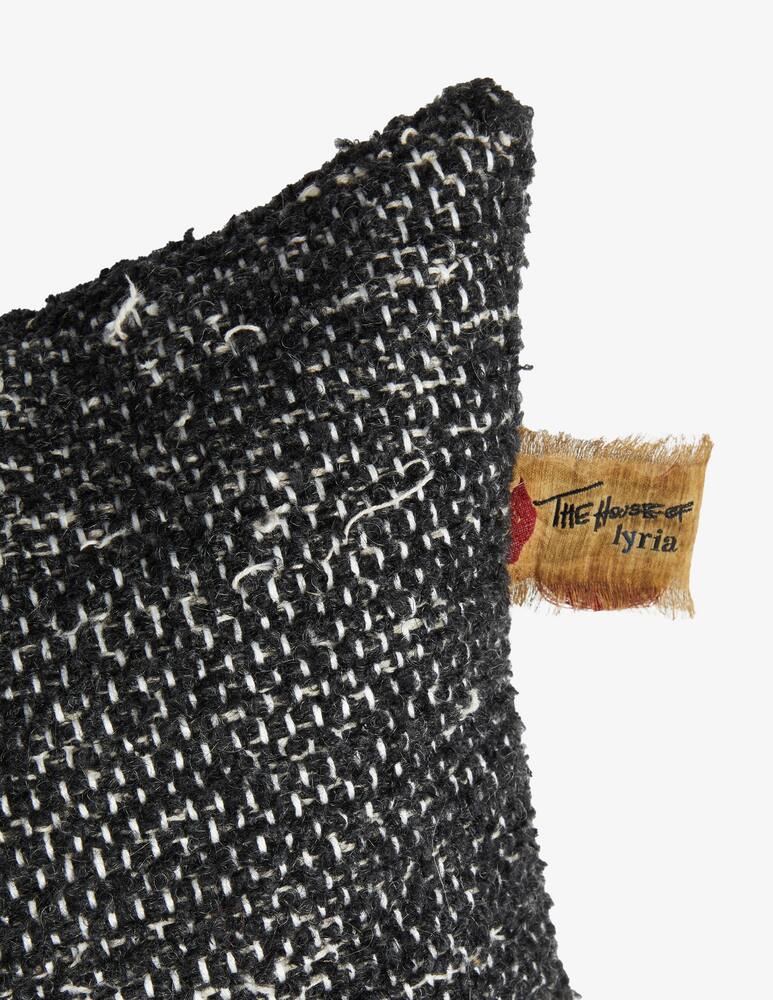 rinascente The House of Lyria Cuscino Rocca - Nero