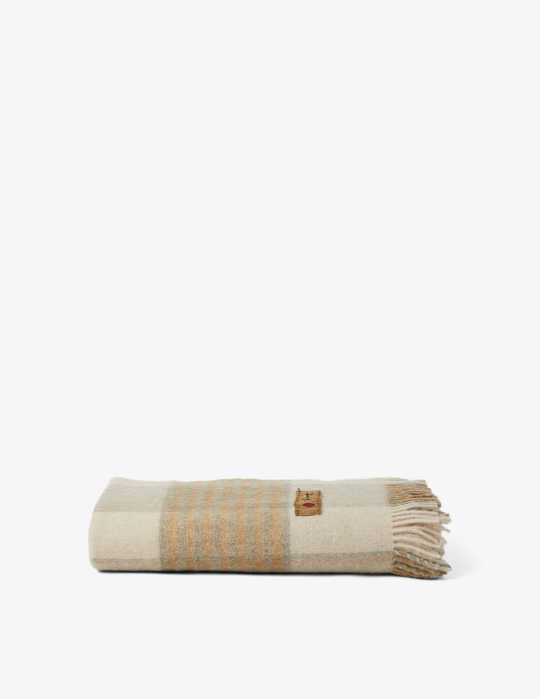 rinascente The House of Lyria Plaid Granello - Bianco