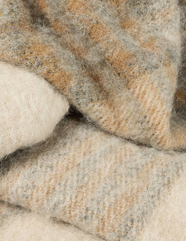 rinascente The House of Lyria Plaid Granello - Bianco