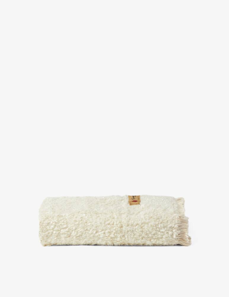 rinascente The House of Lyria Plaid Soffice - Bianco