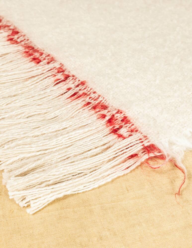 rinascente The House of Lyria Plaid Fibra - Bianco