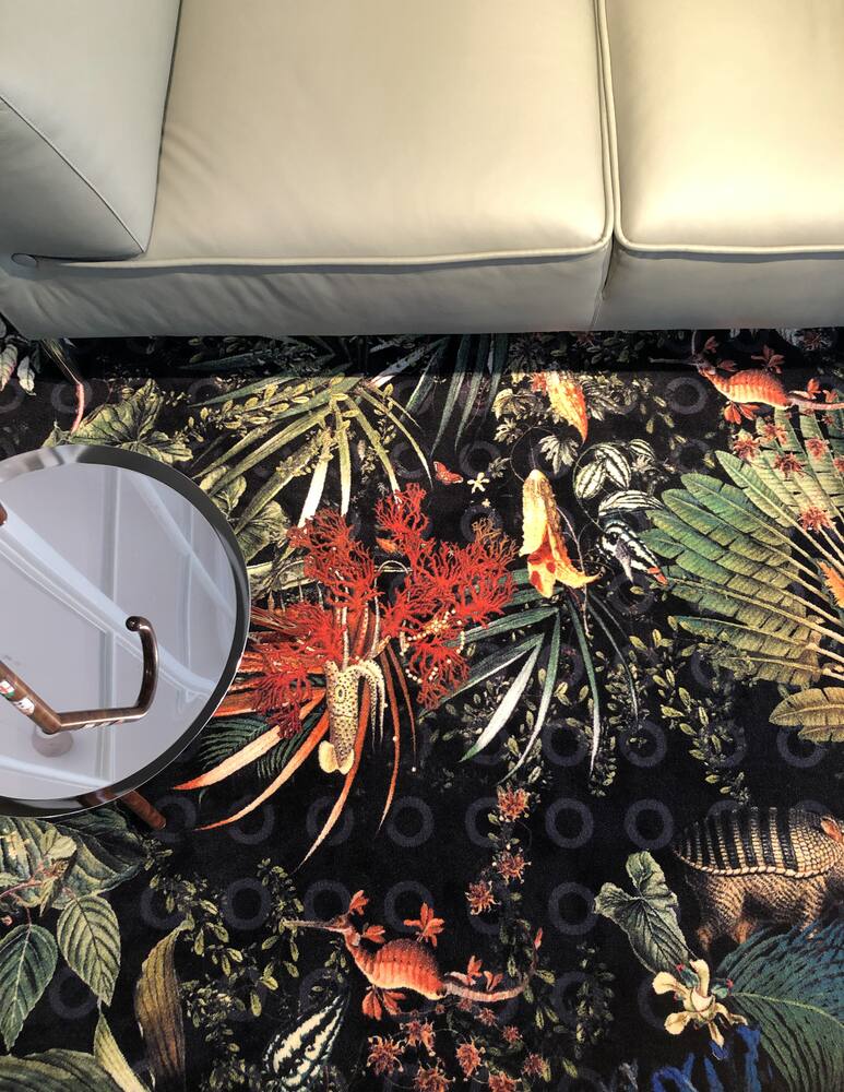 rinascente Moooi Carpets Menagerie Raven Rug - Multi