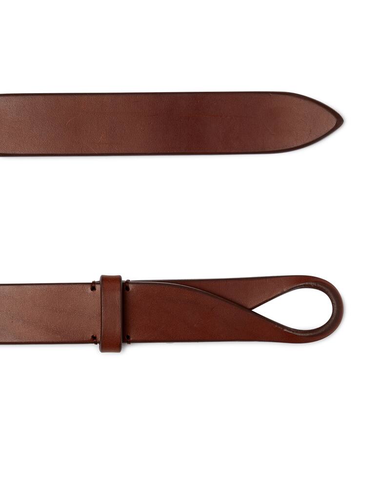 rinascente Orciani Cintura Nobuckle Bull in cuoio 