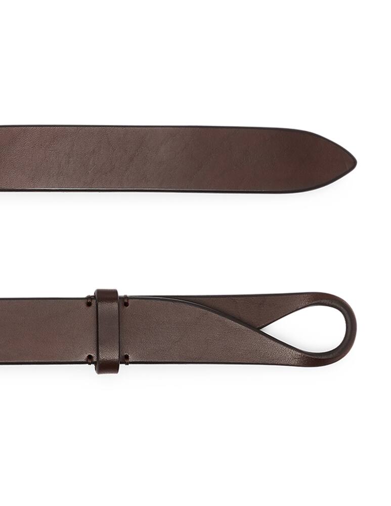 rinascente Orciani Cintura Nobuckle Bull in cuoio 