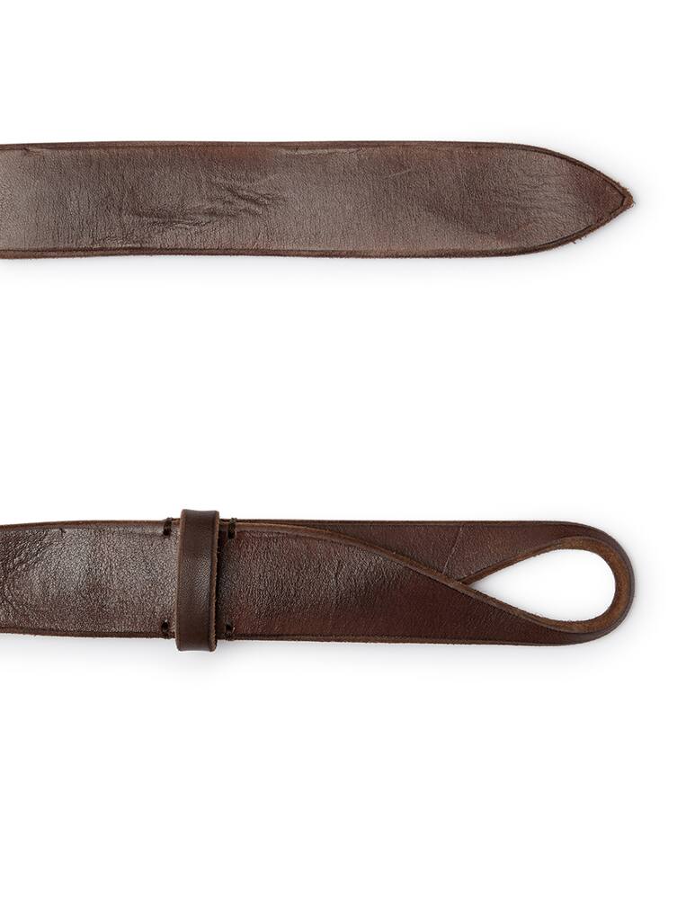 rinascente Orciani Cintura Nobuckle Dive in cuoio 