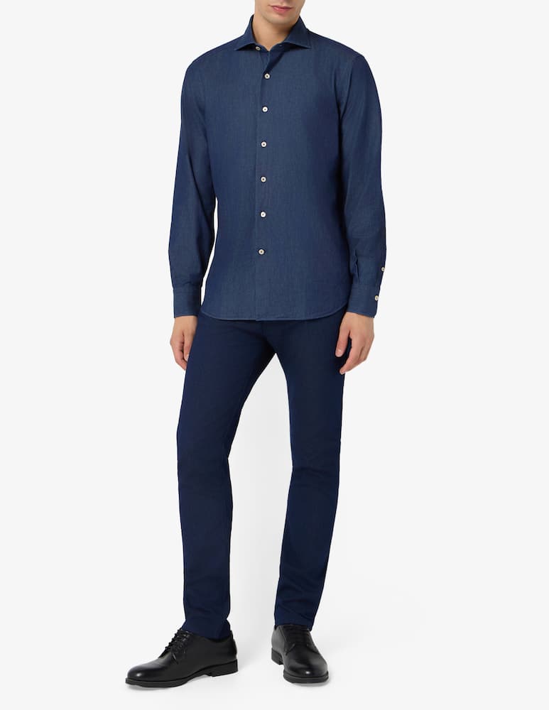 rinascente Alessandro Gherardi Camicia denim regular