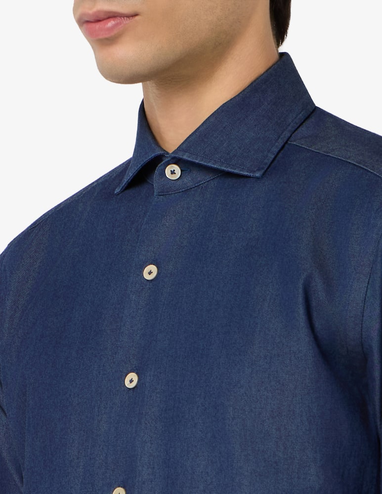 Alessandro Gherardi Camicia denim regular - immagine 4 Alessandro Gherardi Camicia denim regular - immagine 4