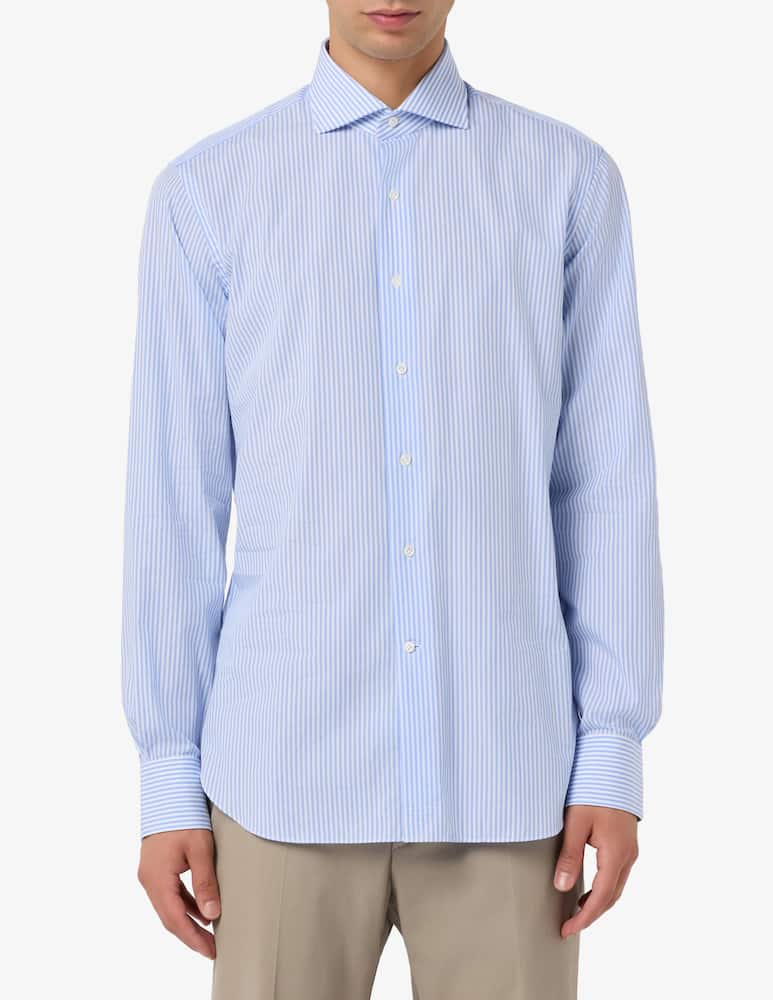 rinascente Alessandro Gherardi Striped poplin shirt