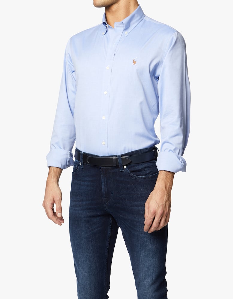 rinascente Orciani Cintura Nobuckle Bull in pelle e tessuto 