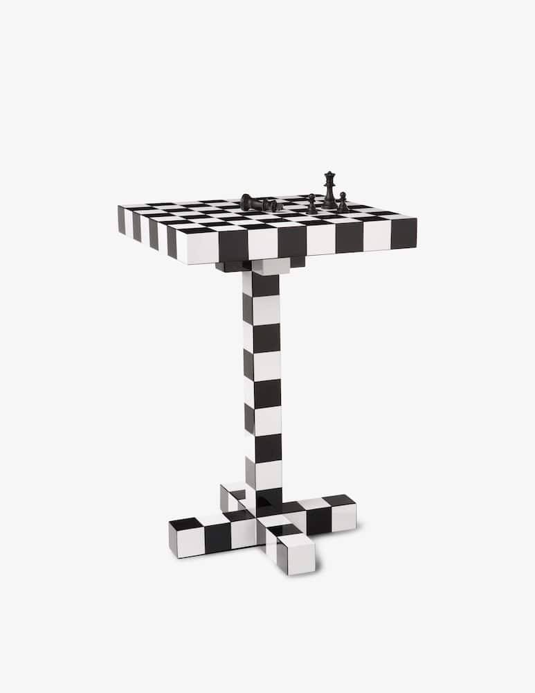 rinascente Moooi Chess Table Black/White