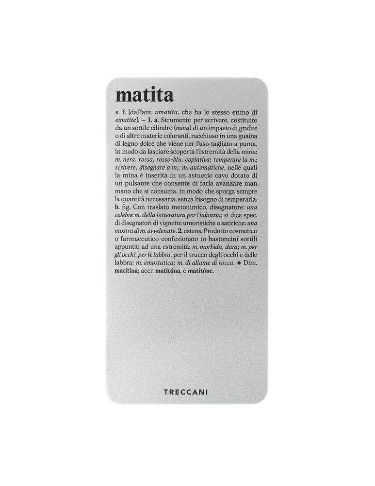 rinascente Treccani Box Matite - Argento