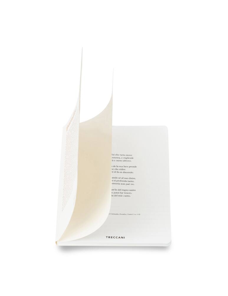 rinascente Treccani Dante 700 Paradiso Lined Notebook - Gold