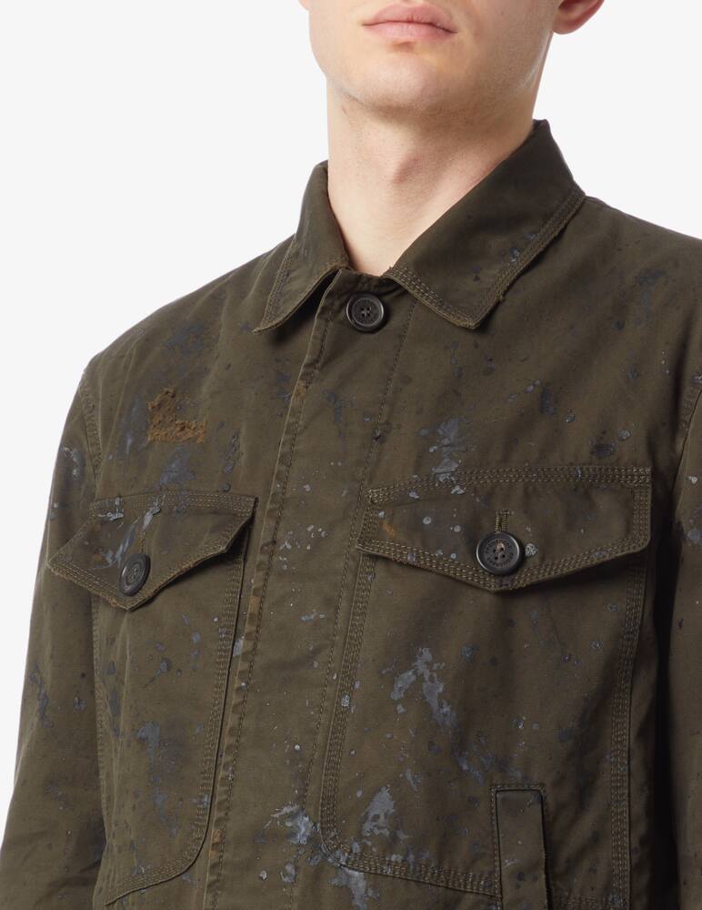 rinascente Dsquared2 Trench blazer army 