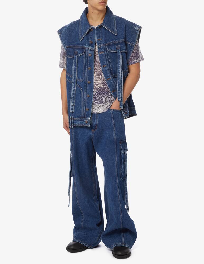 rinascente Dhruv Kapoor Pantaloni cargo denim loose fit