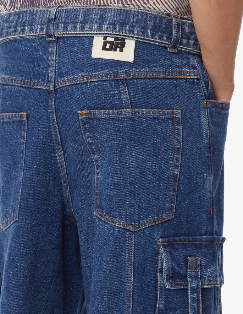 rinascente Dhruv Kapoor Pantaloni cargo denim loose fit