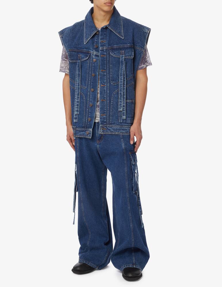 rinascente Dhruv Kapoor Gilet over denim