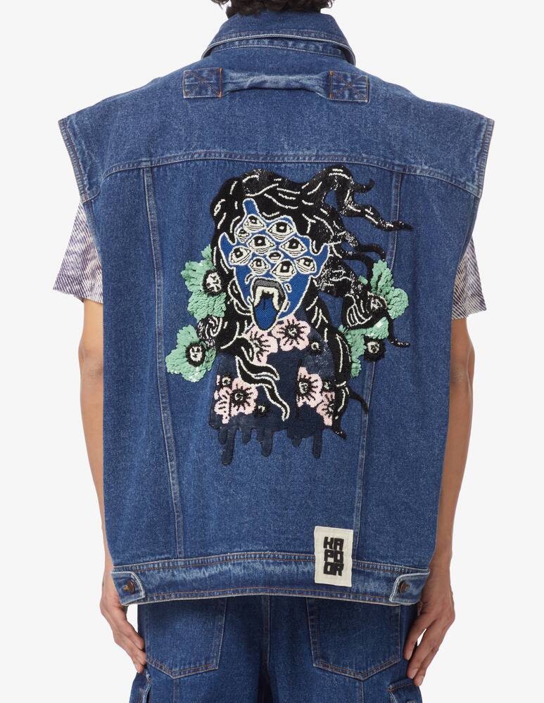 rinascente Dhruv Kapoor Gilet over denim