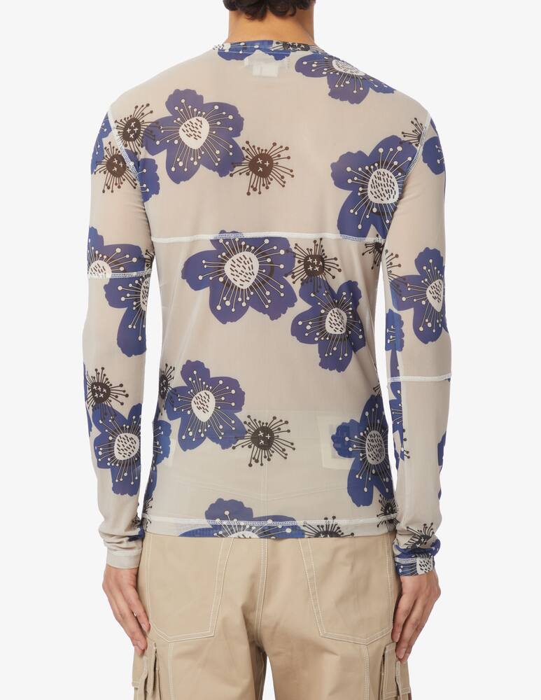 rinascente Dhruv Kapoor Turtleneck fiori sand blue