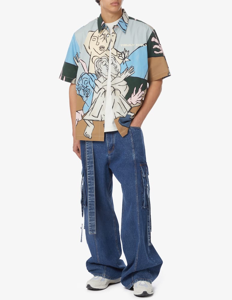 Dhruv Kapoor Camicia print multi holy - immagine 2 Dhruv Kapoor Camicia print multi holy - immagine 2