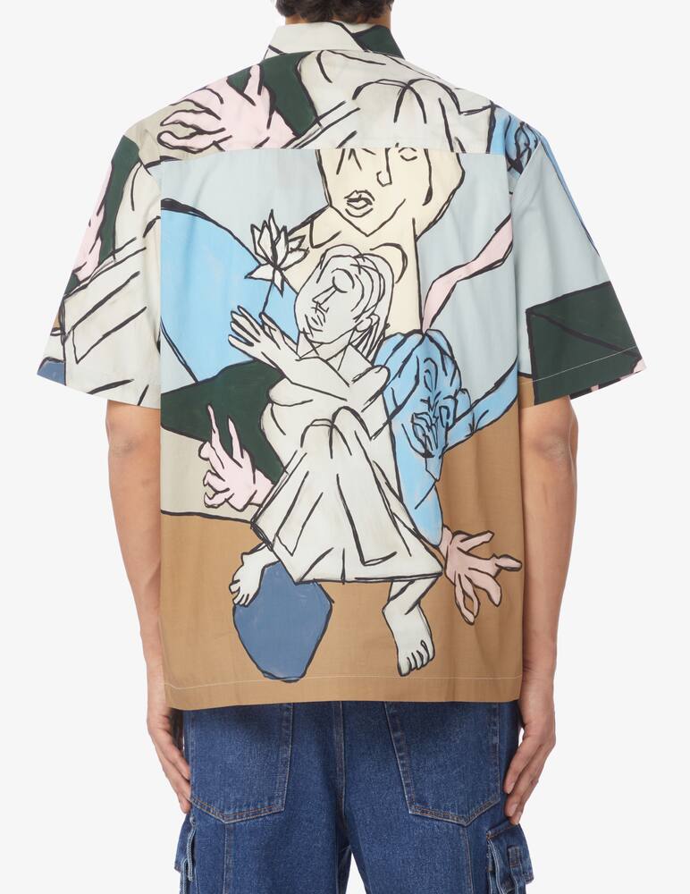 rinascente Dhruv Kapoor Print multi holy shirt