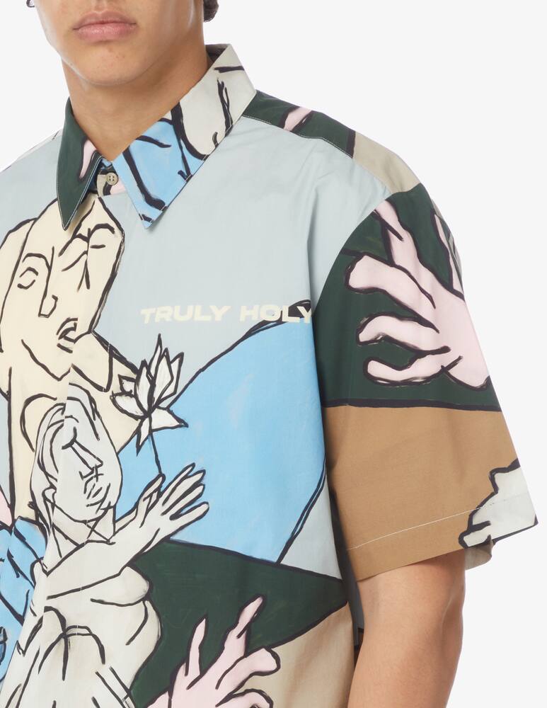 rinascente Dhruv Kapoor Print multi holy shirt