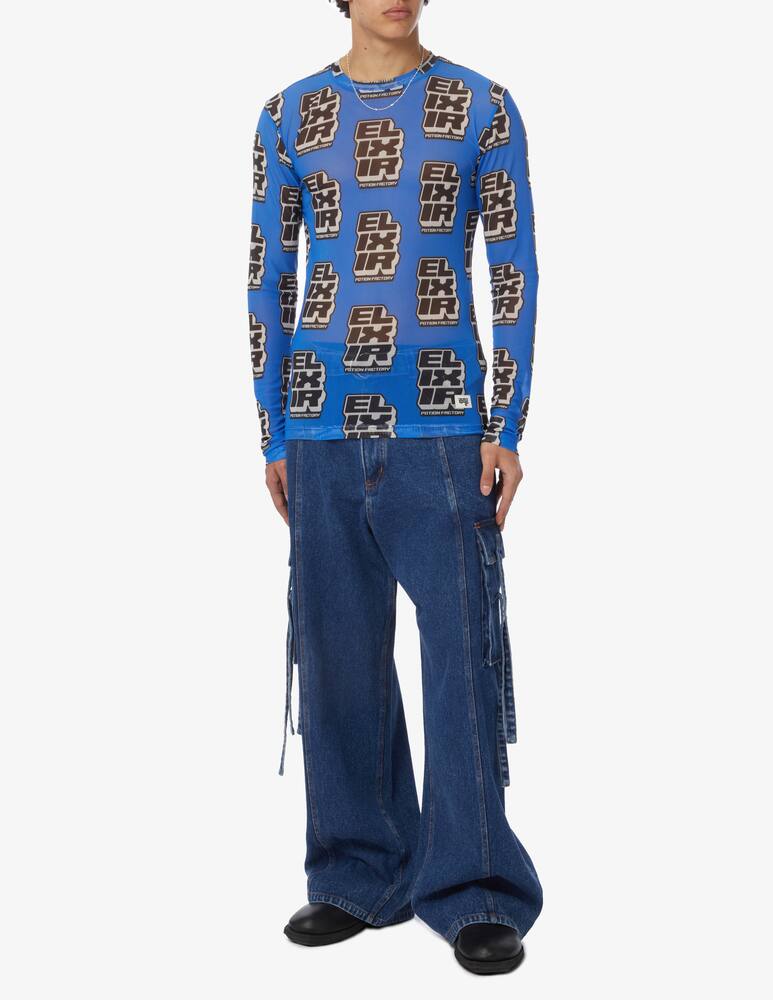 rinascente Dhruv Kapoor Maglietta mesh blue