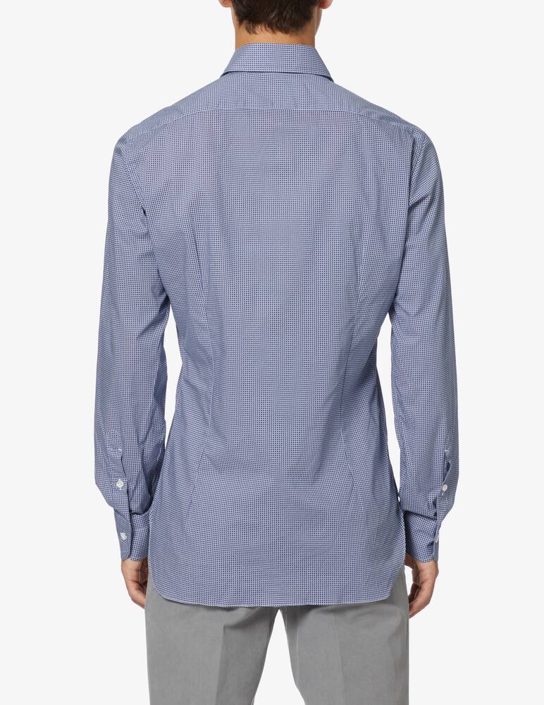 rinascente Barba Napoli Camicia mini stampa  - Blu