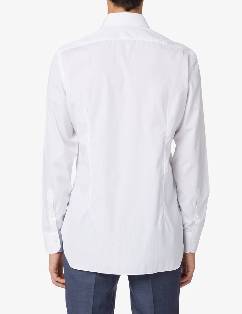 rinascente Barba Napoli Camicia regular fit popeline - Bianco