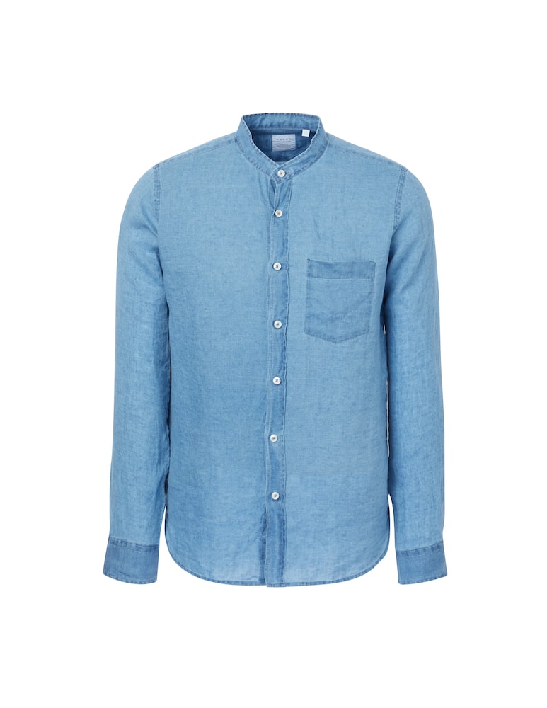 rinascente Xacus Guru linen shirt - blue