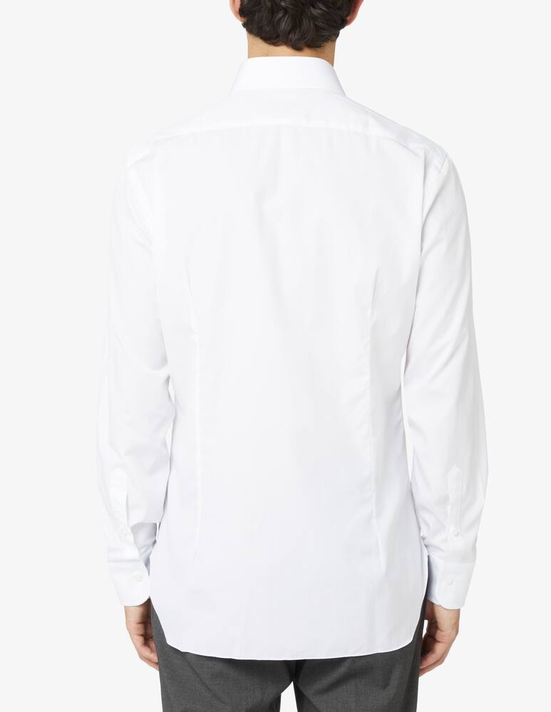 rinascente Barba Napoli Camicia in popeline - Bianco